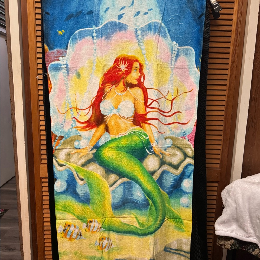 Brand New Hawaiian mermaid Beach Towel